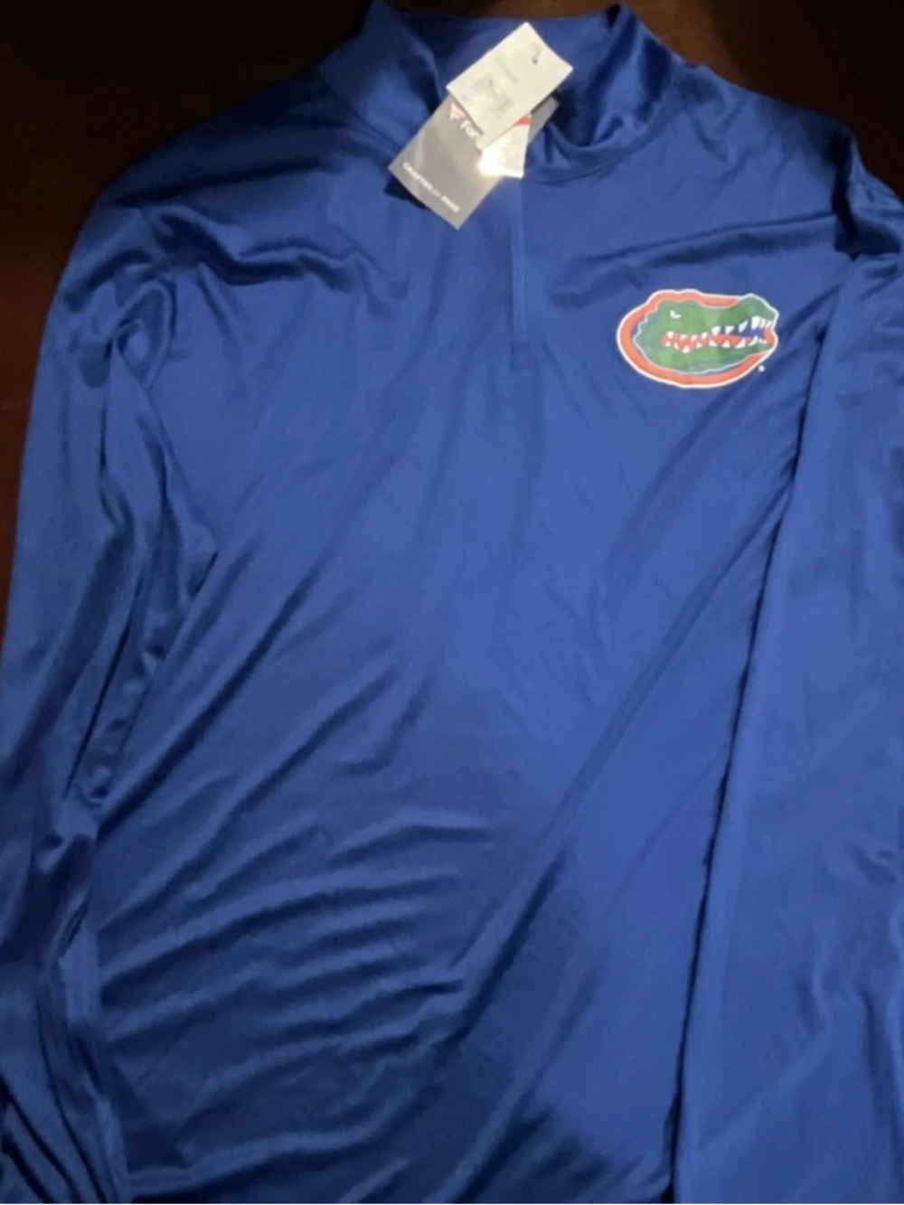Fanatics Royal Blue Zippered Team Jacket